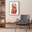 Laden Sie das Bild in den Galerie-Viewer, Torso muscles side view poster