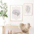 Laden Sie das Bild in den Galerie-Viewer, Anatomical brain art