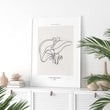 Charger l'image dans la galerie, Anatomical liver poster