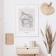 Laden Sie das Bild in den Galerie-Viewer, Nasal cavity anatomy art by codex anatomicus