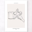 Load image into Gallery viewer, Vertebrae anatomy art