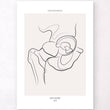 Laden Sie das Bild in den Galerie-Viewer, Hip joint anatomy art