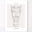 Charger l'image dans la galerie, Larynx anatomy poster