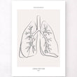 Charger l'image dans la galerie, Lungs anatomy poster