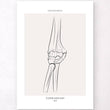 Laden Sie das Bild in den Galerie-Viewer, Elbow anatomy art