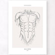 Charger l'image dans la galerie, Muscles anatomy poster by codex anatomy