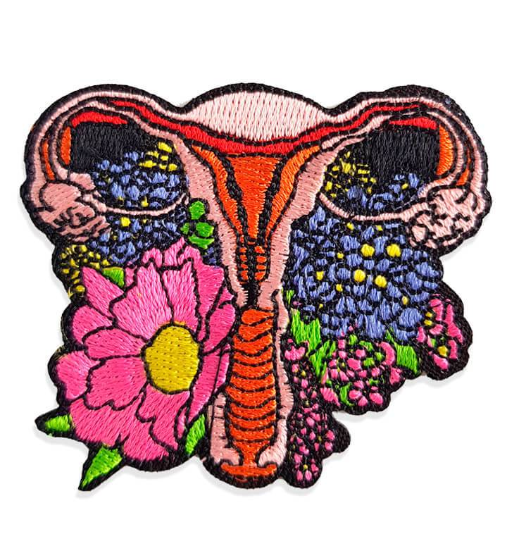 Anatomical uterus patch