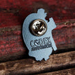 Load image into Gallery viewer, Kidney with flowers - Enamel pin