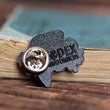 Load image into Gallery viewer, Liver with flowers - Enamel pin