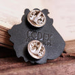 Load image into Gallery viewer, Breast with flowers - Enamel pin