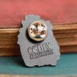 Load image into Gallery viewer, Dissected heart with flowers - Enamel pin