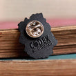Load image into Gallery viewer, Tooth with flowers - Enamel pin