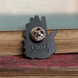 Load image into Gallery viewer, Hand with flowers - Enamel pin