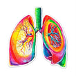Load image into Gallery viewer, Lungs sticker