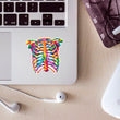 Load image into Gallery viewer, Rib cage anatomy sticker