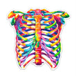 Load image into Gallery viewer, Rib cage sticker