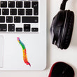 Load image into Gallery viewer, watercolor spine sticker by codex anatomicus