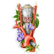 Load image into Gallery viewer, Larynx anatomy sticker