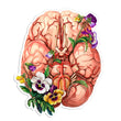 Load image into Gallery viewer, Brain sticker