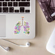 Load image into Gallery viewer, Lung anatomy sticker