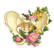 Load image into Gallery viewer, Pelvic bone anatomy sticker