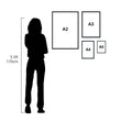 Laden Sie das Bild in den Galerie-Viewer, Anatomy art print size chart