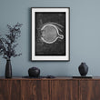 Load image into Gallery viewer, Eye anatomy art print