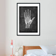 Laden Sie das Bild in den Galerie-Viewer, Hand anatomy art print