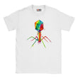 Load image into Gallery viewer, white Bacteriophage t-shirt by codex anatomicus