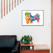 Laden Sie das Bild in den Galerie-Viewer, Ear anatomy art print - Watercolor - Codex Anatomicus