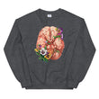 Load image into Gallery viewer, Brain Unisex Sweatshirt - Floral
