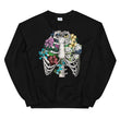 Laden Sie das Bild in den Galerie-Viewer, Brustkorb II Unisex Sweatshirt - Floral