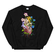 Load image into Gallery viewer, Heart I Unisex Sweatshirt - Floral