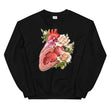 Load image into Gallery viewer, Heart II Unisex Sweatshirt - Floral