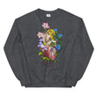 Load image into Gallery viewer, Heart I Unisex Sweatshirt - Floral