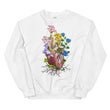Load image into Gallery viewer, Heart I Unisex Sweatshirt - Floral