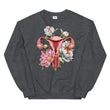 Load image into Gallery viewer, Uterus Unisex Sweatshirt - Floral