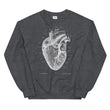 Laden Sie das Bild in den Galerie-Viewer, Herz I Unisex Sweatshirt - Chalkboard