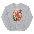 Load image into Gallery viewer, Brain Unisex Sweatshirt - Floral