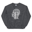 Load image into Gallery viewer, Head section Unisex Sweatshirt - Chalkboard