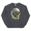 Load image into Gallery viewer, Skull Unisex Sweatshirt - Floral