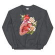 Load image into Gallery viewer, Heart II Unisex Sweatshirt - Floral