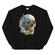 Load image into Gallery viewer, Skull Unisex Sweatshirt - Floral