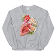 Load image into Gallery viewer, Heart II Unisex Sweatshirt - Floral