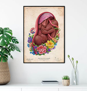 OBGYN fetus poster