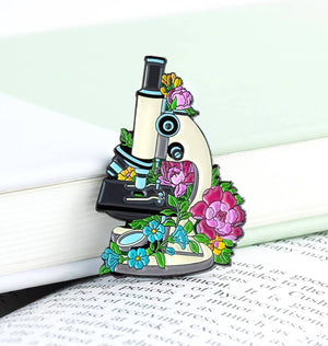 Microscope enamel pin