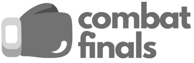 Combat Finals logo in black and white
