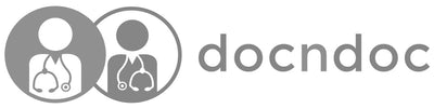 doncdoc logo in black and white