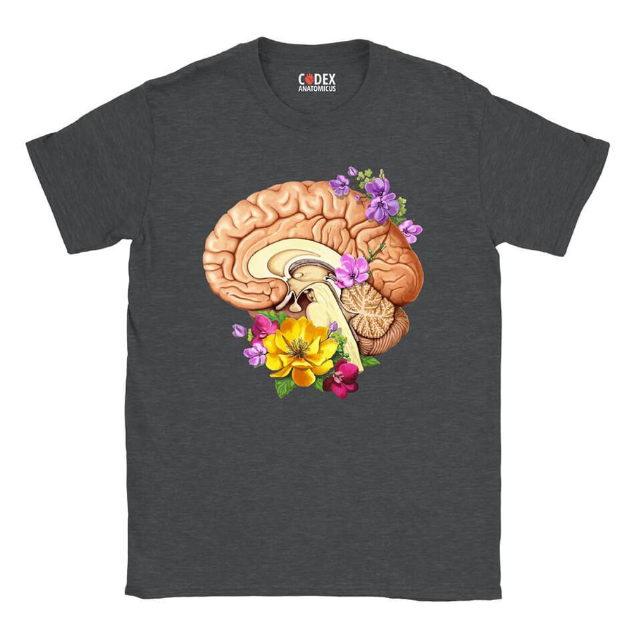 Brain II Unisex T-Shirt - Floral