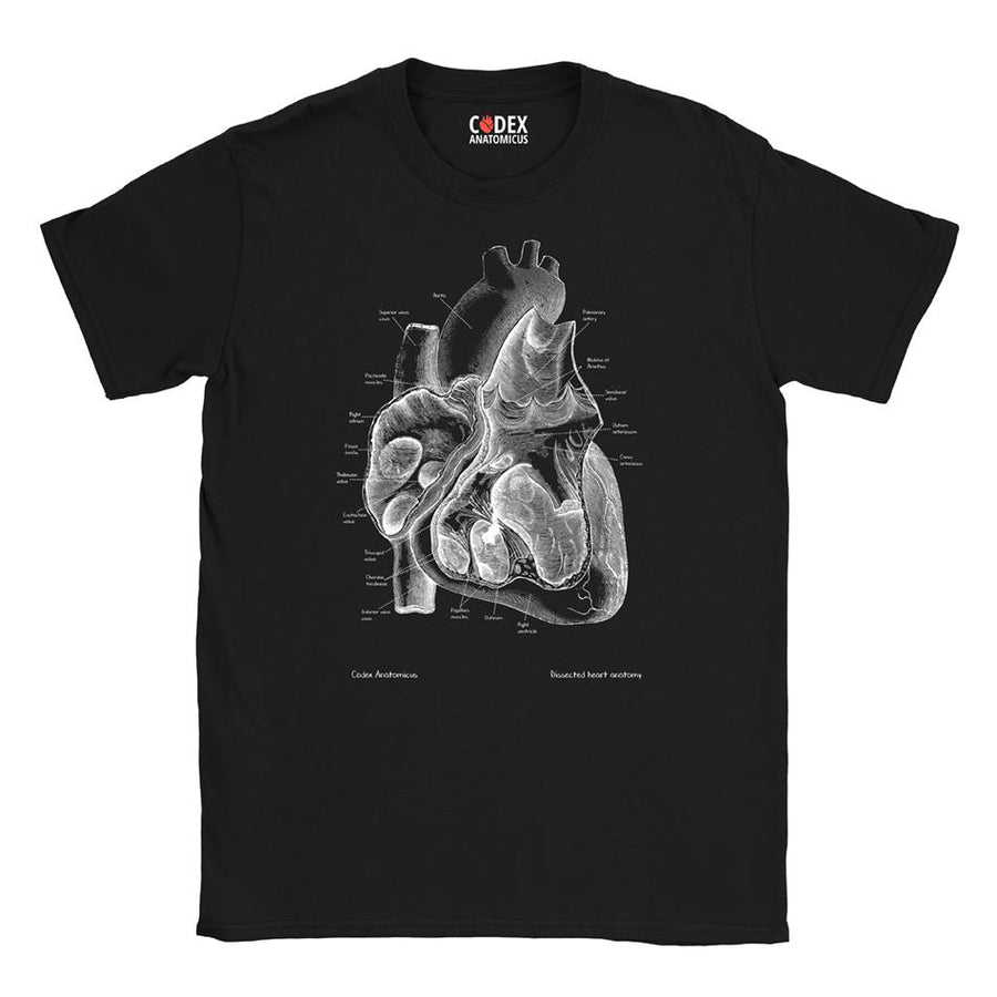 Heart II Unisex T-Shirt - Chalkboard
